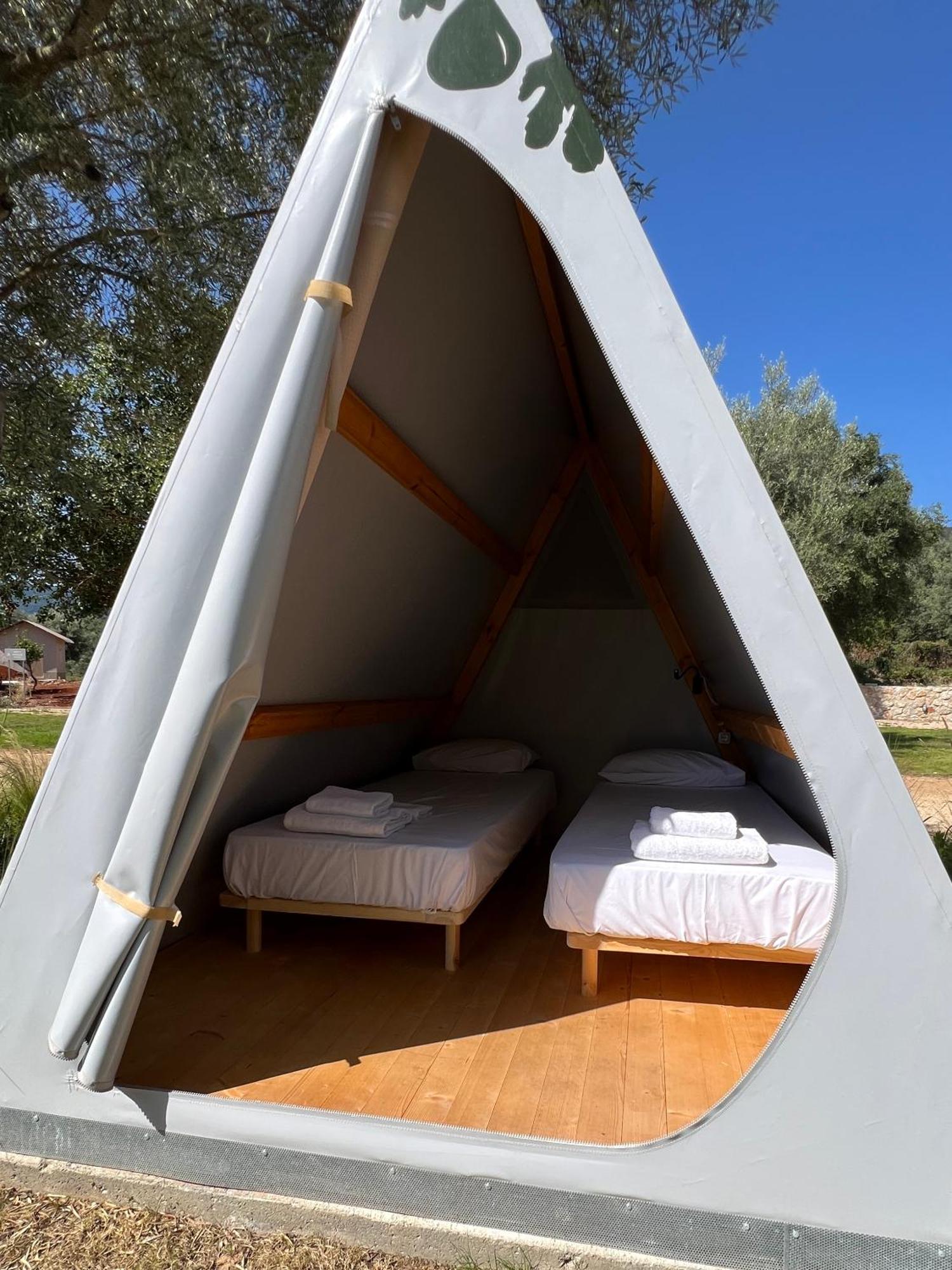 Nirikos Camping Spasmeni Vrisi Bagian luar foto